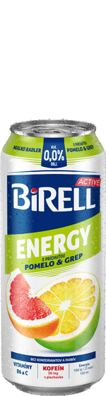 Birell Energy Pomelo & Grep s kofe&iacute;nom