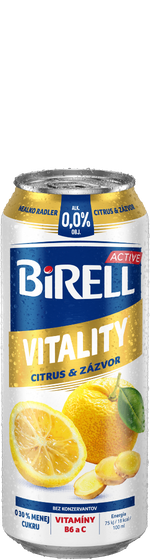 Birell Vitality Citrus & Z&aacute;zvor