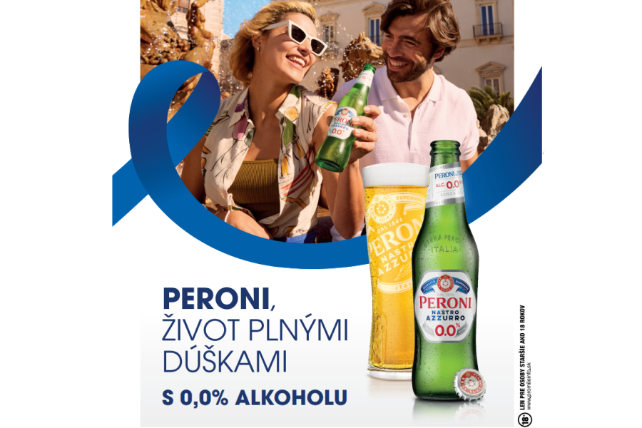 Život môže byť aj sladký! Peroni ponúkne nealko v štýle La Dolce Vita