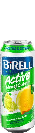 Birell Active Limetka & Citrón (o 30 % menej cukru)