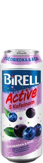 Birell Active Čučoriedka & Acai s kofeínom